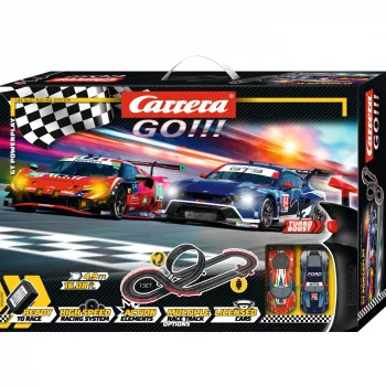 Slotcar-racebaan CARRERA GO!!! GT Powerplay – Carrera GO!!! GT Powerplay set