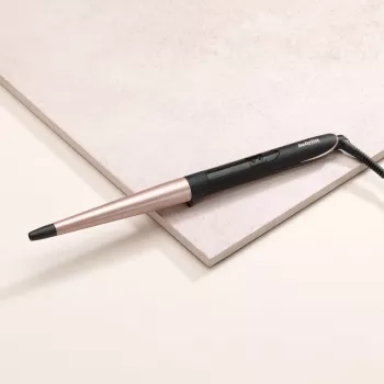 BaByliss Conical Wand krultang warm zwart, roze 98.4 (2.5 m)