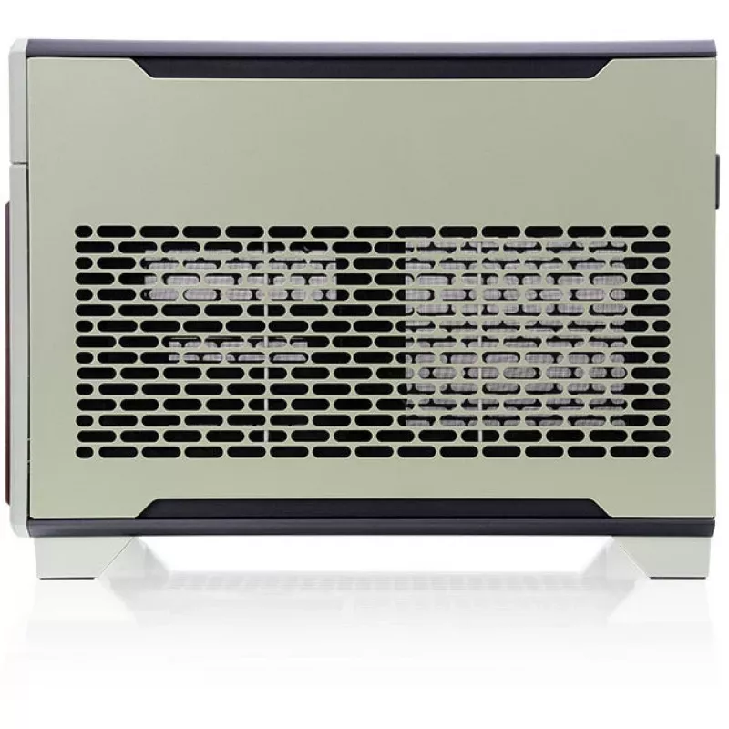 Mini-behuizing THERMALTAKE TR100 WS matcha groen, compact ontwerp, ondersteuning voor mini-ITX/microATX