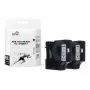 TB Print TBTD-45013 labeltape voor DYMO, 12 mm x 7 m, zwart op wit, 2 st.