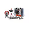 Borenset RUBI Easy Gres Plus Kit — 7 stuks diamantboren, 27 mm lengte, voor porselein, met transportkoffer