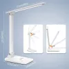 Tafellamp Hawk HW-LAMP01 wit LED instelbare helderheid, verstelbare arm