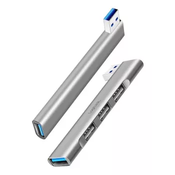 LogiLink USB 3.2 Gen1 hub 4-poorts USB-A 1x USB3.0 AF 3x USB2.0 AF UA0436