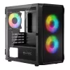 Computerbehuizing Logic Concept Portos Mini ARGB Micro ATX zwart