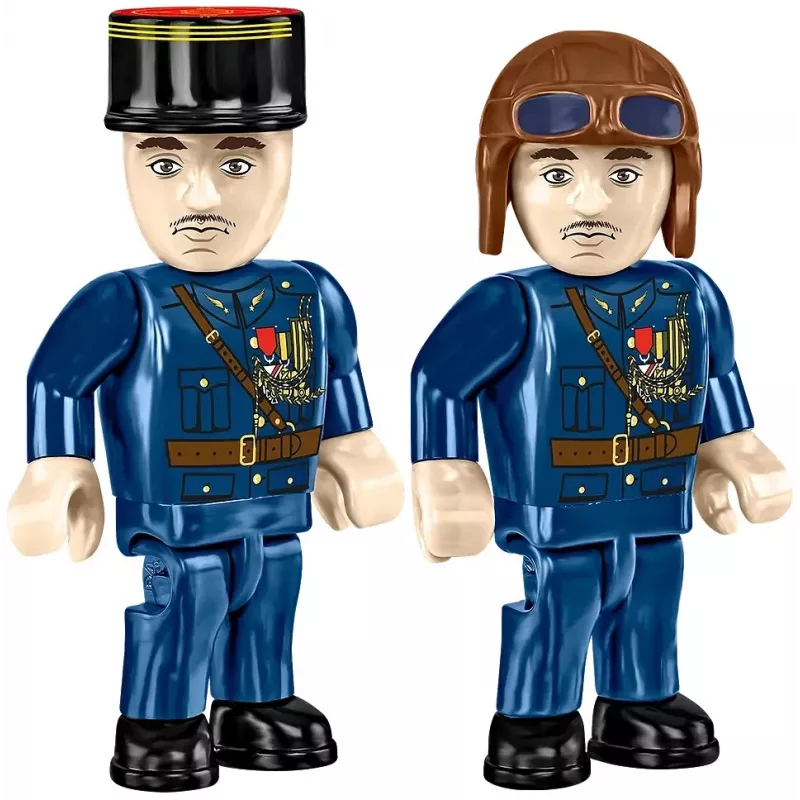 Constructieset Cobi Blocks Nieuport 17 C.1 277 stuks — modelvliegtuigbouwpakket, verzamelbaar steekblokjesset