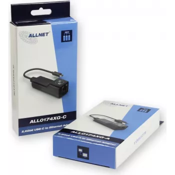 Allnet ALL0174XG-A adapter 2.5 GBit/s LAN (10/100/1000 MBit/s), USB 3.2 Gen 1 (USB 3.0) (189261)