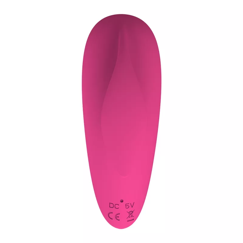 Clitoris-massageapparaat Erolab Dolphin VVS01r Rose Pink — compacte persoonlijke stimulator, USB-oplaadbaar