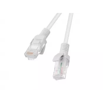 LANBERG netwerkkabel RJ-45 Cat5e PCU5-20CC-0150-S, U/UTP, CCA litze 26 AWG, 1,5 m, grijs (10 stuks)