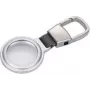 Sleutelhanger TROIKA AirTag-houder zilverkleurig KR25-05/SI voor Apple AirTag