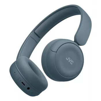 Headset JVC HA-S59W — bedraad & draadloos Bluetooth, supra-aural, hoofdband, 20–20000 Hz, 1,2 m kabel, blauw