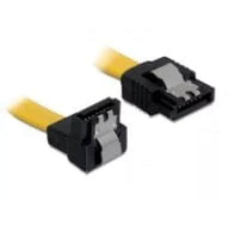 SATA-kabel stekker/stekker DeLOCK 0,2 m geel