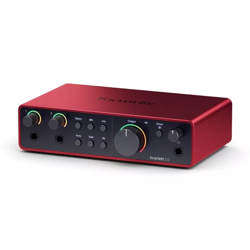 Focusrite Scarlett 2i2 USB-C 4e generatie audio-interface