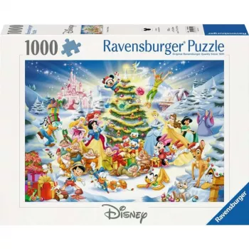 Puzzel Disneys Kerstmis (1000 stukjes)