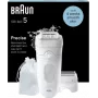 Epilator BRAUN Silk Epil 5 5-060 – bedrade epilator met 28 pincetten en massagesysteem