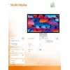 STUDIO DISPLAY STANDARD /HOOGTEVERSTELBAAR/1M