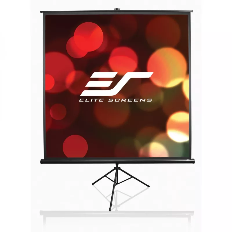 Elite Screens | draagbaar statiefprojectiescherm | T100UWH | diagonaal 100 inch | 16:9 | zwart
