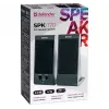 Desktop-/plankluidspreker DEFENDER SPK-170 2.0, 4 W RMS, bekabeld USB 5 V, 3,5 mm, zwart