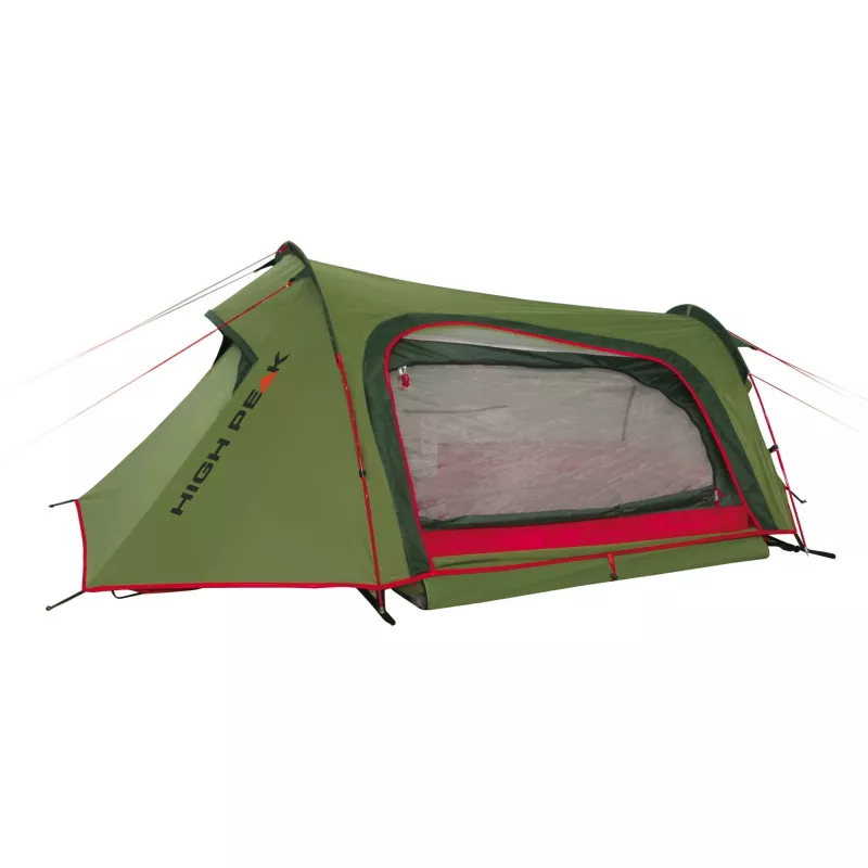 High Peak Sparrow LW koepeltent 2 personen groen, rood