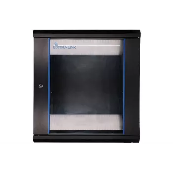 Wandmontagekast Extralink Extralink Rackmount cabinet 12U 600x450 zwart
