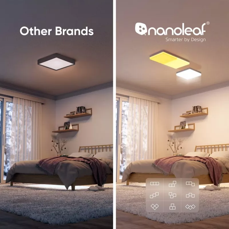 Nanoleaf NF083K02-3SL slimme verlichting slimme plafondlamp Wi-Fi
