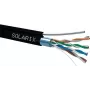 Netwerkkabel Solarix SXKD-5E-FTP-PE-SAM RJ45 CAT5E 305 m zwart