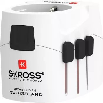 SKROSS World Travel Adapter PRO Light USB - stroomvoorziening