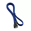 CableMod ModMesh - SATA-kabel - Serial ATA 150/300/600 - SATA (W) haaks op SATA (W) - 60 cm - blauw (CM-CAB-RSAT-N60KB-R)