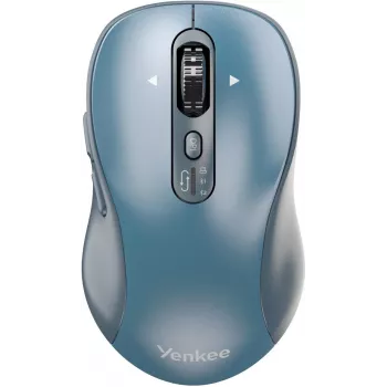 Draadloze muis YENKEE YMS2010BE dual-mode ergonomisch, 2,4 GHz USB-ontvanger + Bluetooth 5.1, 4-standige DPI 1000–3200, 6 knoppen