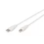 Assmann USB-verbindingskabel, Type-A - B M/M, 3,0 m, geschikt voor USB 2.0, UL, beige (AK-300102-030-E)
