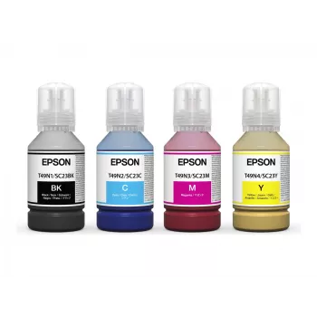 Inktcartridge Epson Cyaan 140ml voor SC-T3100x (C13T49H20N) Origineel