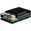 Joy-IT ARMOR Case BLOCK SBC-behuizing geschikt voor ontwikkelkits Raspberry Pi (RB-AlucaseP5-07)