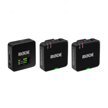 Rode Wireless Go Iii compact draadloos microfoonsysteem van de 3e generatie, zwart
