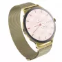 Smartwatch Garett Verona 2 Gold Mesh met Bluetooth en hartslagmeter