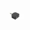 Sbox 3,5 mm stekker naar 2 x 3,5 mm bus adapter AD.3.5-2X3.5