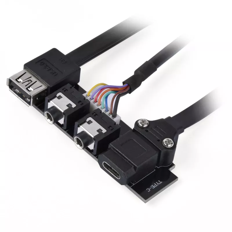 Upgradekit SILVERSTONE SST-G11313530-RT — frontpaneel USB Type-C (USB 3.1 Gen 2)