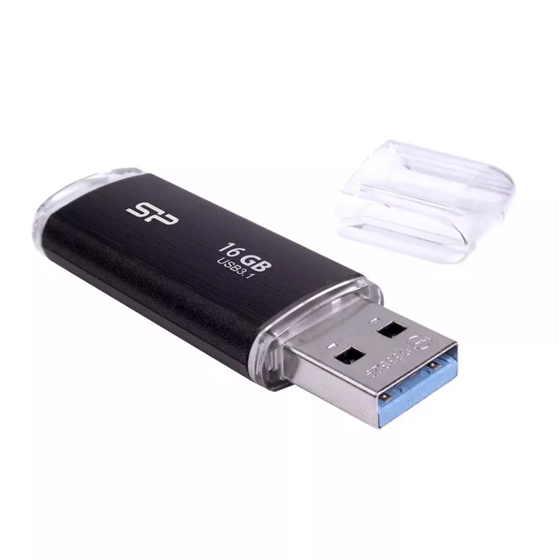 SILICON POWER Blaze B02 USB-stick 16 GB USB Type-A 3.2 Gen 1 (SP016GBUF3B02V1K) zwart