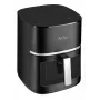 Amica AFM 6020 heteluchtfriteuse, 7,2 l, 1700 W, 10 programma's, lcd-display, zwart