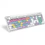 Toetsenbord Logickeyboard LKB-FCPX10-CWMU-UK Office USB QWERTY UK-Engels meerkleurig