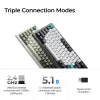 Mechanisch toetsenbord Keychron Q1 Max 75% met Banana Switches, Carbon Black