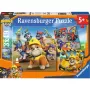 Kinderpuzzelset Ravensburger Rubble & Crew werkmachines — 3 puzzels × 49 stukjes