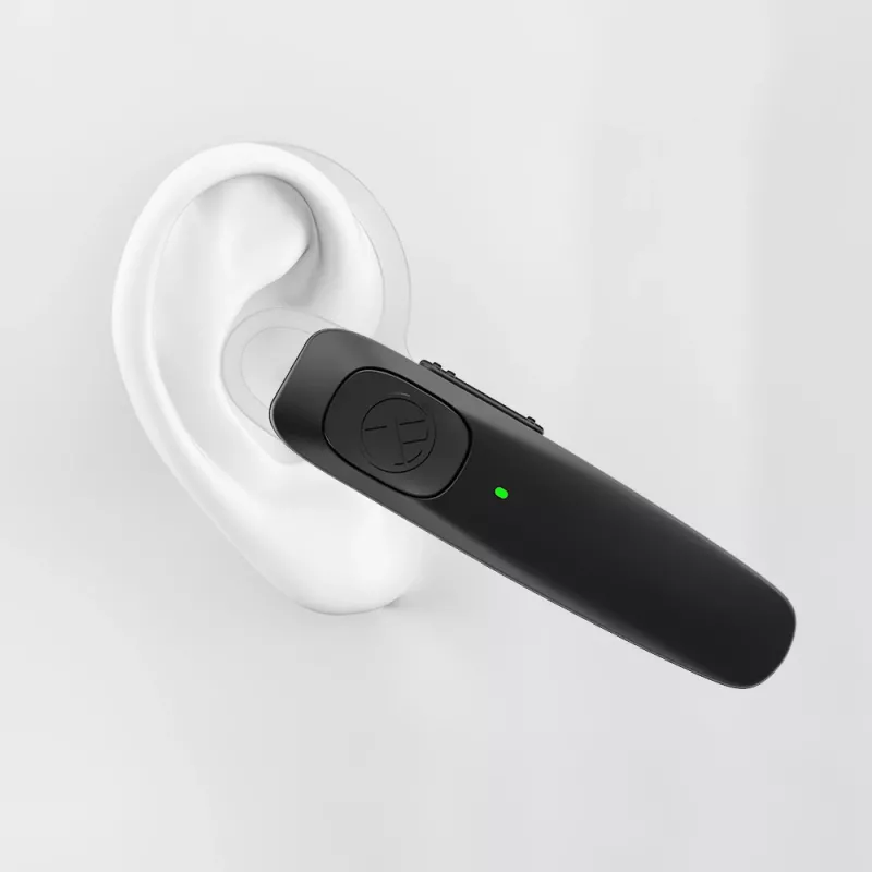 Hoofdtelefoon Tellur Bluetooth-headset Vox 155 Zwart