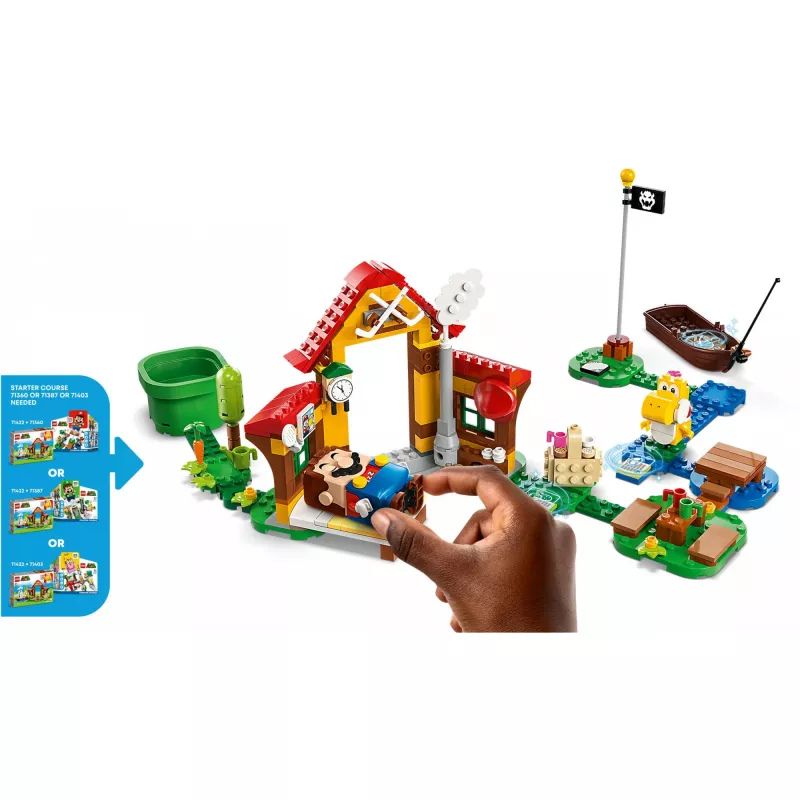 LEGO SUPER MARIO 71422 UITBREIDINGSSET - PICKNICK BIJ MARIO THUIS