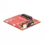 Interne mSATA-adapter DELOCK 62648 met Micro-USB-hostaansluiting, 6 Gbit/s, 65×56×12 mm