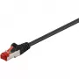 Netwerkkabel Goobay 68693 RJ-45 Cat6 1 m zwart