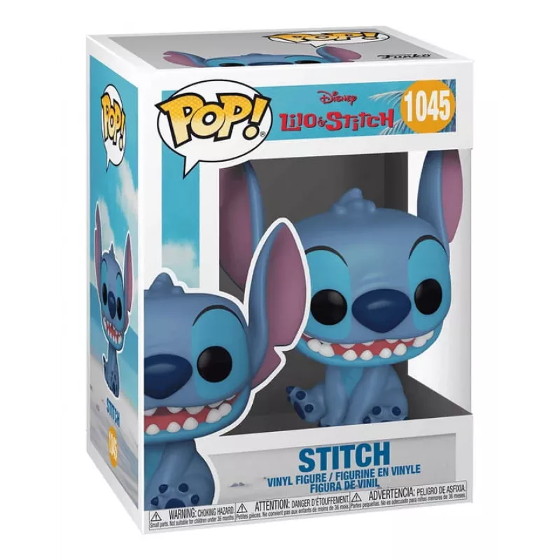 Funko Pop figuur Disney Lilo & Stich Smilling Seated