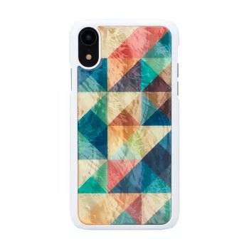 iKins Mosaic wit hoesje voor iPhone XR, K1713H
