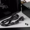 Akyga AK-PC-05A Netzkabel CEE 7/7 naar IEC C13, 5 m, zwart