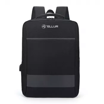 Rugzak Tellur Nomad 15,6 inch met USB-aansluiting, zwart