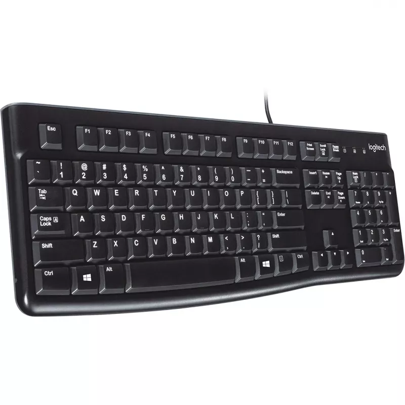 Logitech K120 toetsenbord USB QWERTY Spaans zwart (920-002499)