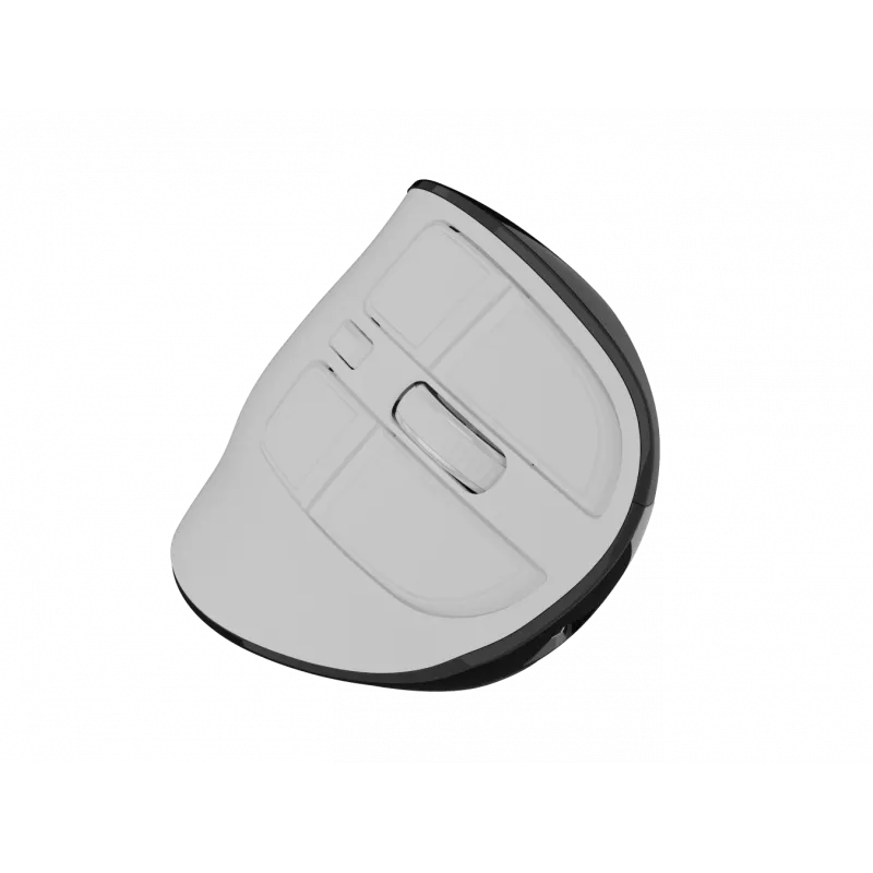 Draadloze verticale muis NATEC Euphoniе Pro Bluetooth 5.0, 4000 DPI, programmeerbaar, stil, wit